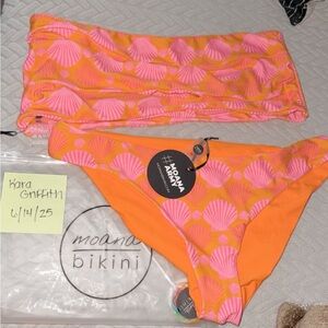 Moana Bikini Bombshell Tube top Xxl and Full Brief XL